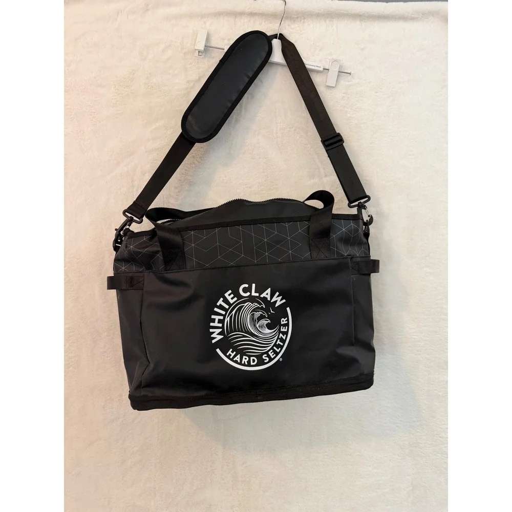 Columbus Crew White Claw MLS Soccer Insulated Cooler Bag Black Soft Sided‎ Tote